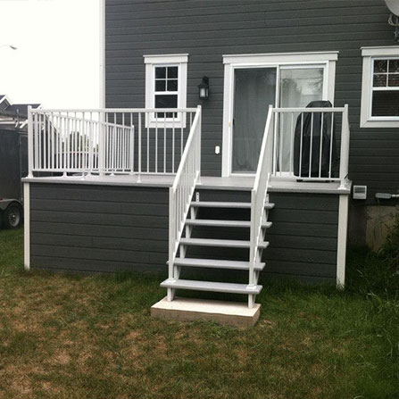 Construction balcon et cabanon