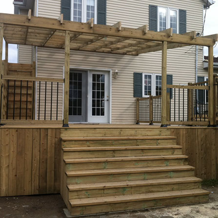 Construction balcon / Terasse / patio