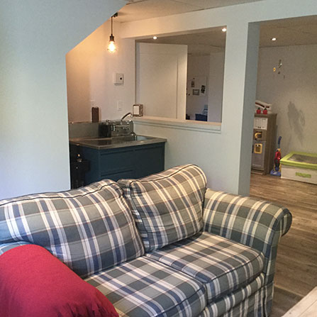 Rénovation sous-sol